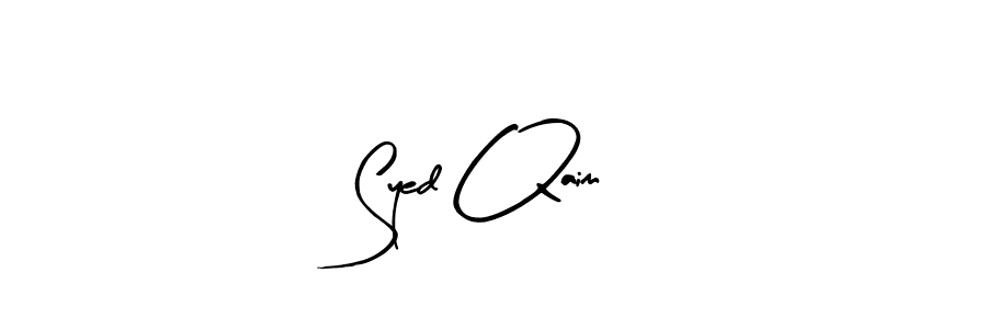 Once you've used our free online signature maker to create your best signature Arty Signature style, it's time to enjoy all of the benefits that Syed Qaim name signing documents. Syed Qaim signature style 8 images and pictures png
