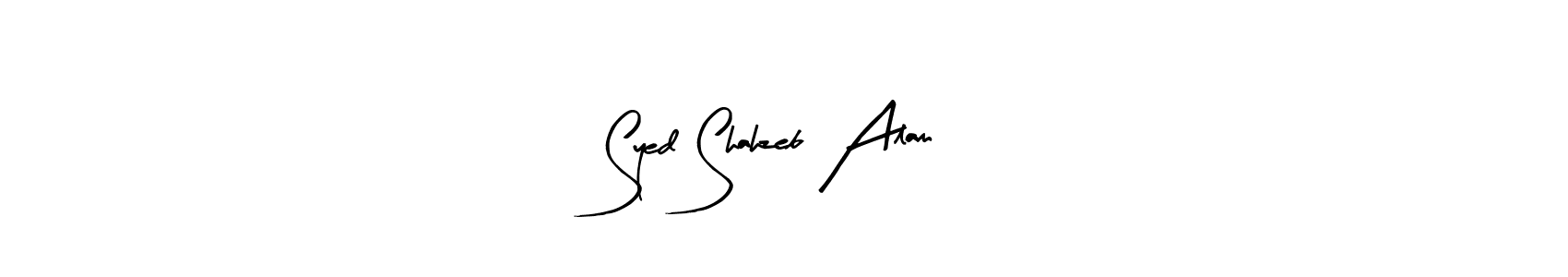 Make a beautiful signature design for name Syed Shahzeb Alam. Use this online signature maker to create a handwritten signature for free. Syed Shahzeb Alam signature style 8 images and pictures png