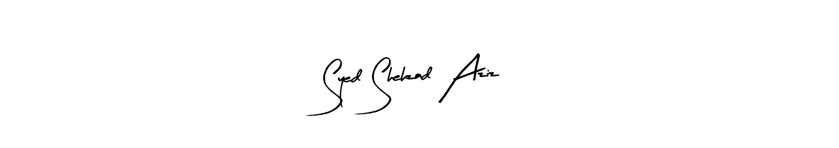 See photos of Syed Shehzad Aziz official signature by Spectra . Check more albums & portfolios. Read reviews & check more about Arty Signature font. Syed Shehzad Aziz signature style 8 images and pictures png