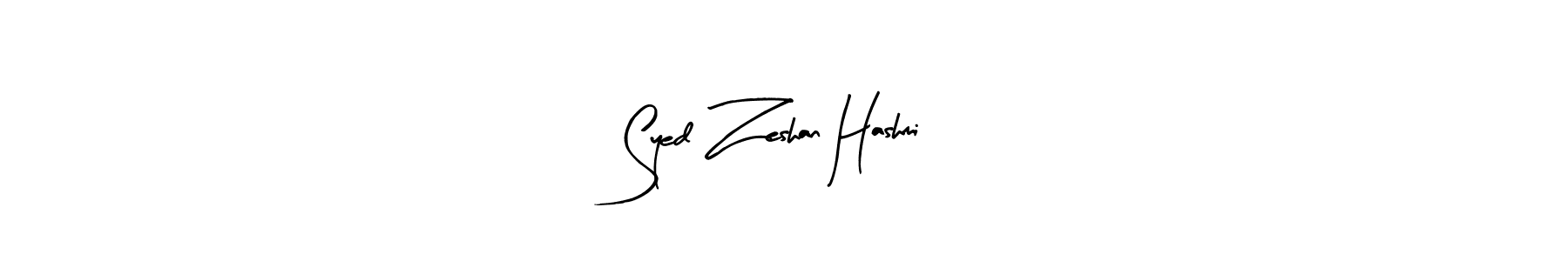 You can use this online signature creator to create a handwritten signature for the name Syed Zeshan Hashmi. This is the best online autograph maker. Syed Zeshan Hashmi signature style 8 images and pictures png