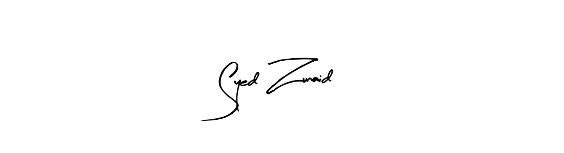 if you are searching for the best signature style for your name Syed Zunaid. so please give up your signature search. here we have designed multiple signature styles  using Arty Signature. Syed Zunaid signature style 8 images and pictures png