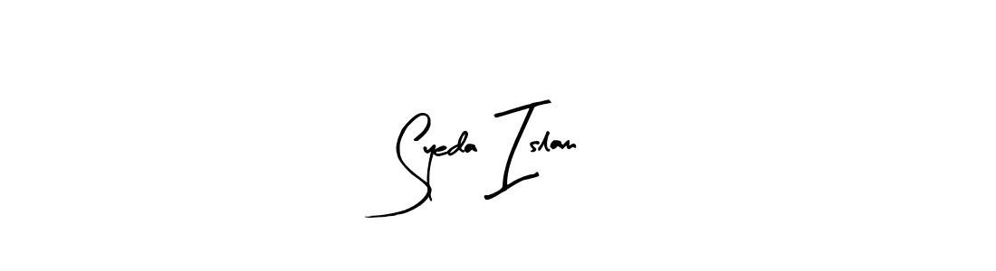 Make a short Syeda Islam signature style. Manage your documents anywhere anytime using Arty Signature. Create and add eSignatures, submit forms, share and send files easily. Syeda Islam signature style 8 images and pictures png
