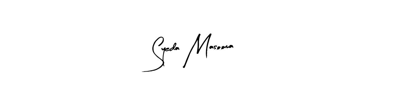 You should practise on your own different ways (Arty Signature) to write your name (Syeda Masooma) in signature. don't let someone else do it for you. Syeda Masooma signature style 8 images and pictures png