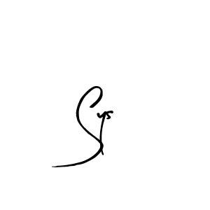 Best and Professional Signature Style for Sys. Arty Signature Best Signature Style Collection. Sys signature style 8 images and pictures png