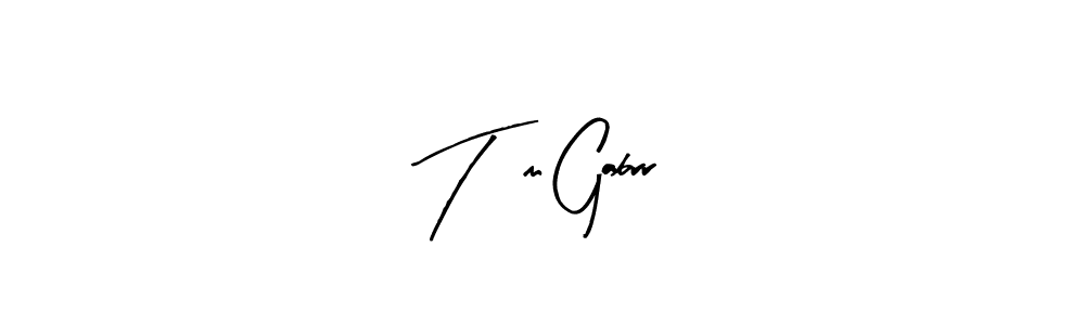 Design your own signature with our free online signature maker. With this signature software, you can create a handwritten (Arty Signature) signature for name Tøm Gabrr. Tøm Gabrr signature style 8 images and pictures png