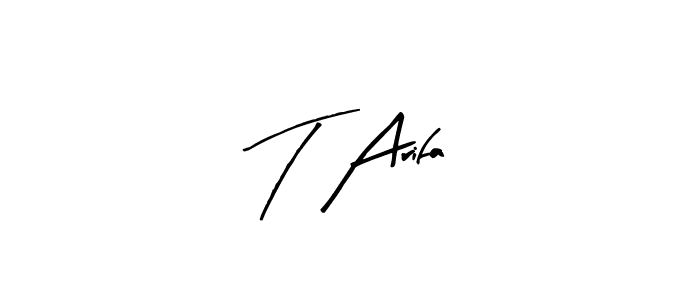 Best and Professional Signature Style for T Arifa. Arty Signature Best Signature Style Collection. T Arifa signature style 8 images and pictures png