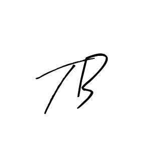 How to make T B signature? Arty Signature is a professional autograph style. Create handwritten signature for T B name. T B signature style 8 images and pictures png