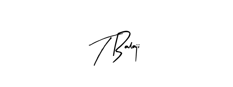 How to make T Balaji signature? Arty Signature is a professional autograph style. Create handwritten signature for T Balaji name. T Balaji signature style 8 images and pictures png