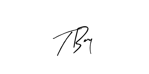 You should practise on your own different ways (Arty Signature) to write your name (T Bony) in signature. don't let someone else do it for you. T Bony signature style 8 images and pictures png