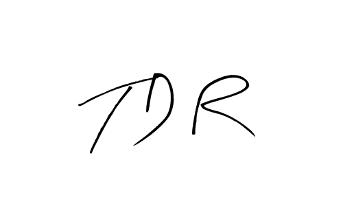 Once you've used our free online signature maker to create your best signature Arty Signature style, it's time to enjoy all of the benefits that T D R name signing documents. T D R signature style 8 images and pictures png