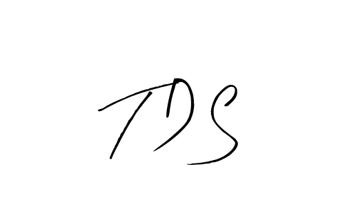 Make a beautiful signature design for name T D S. With this signature (Arty Signature) style, you can create a handwritten signature for free. T D S signature style 8 images and pictures png
