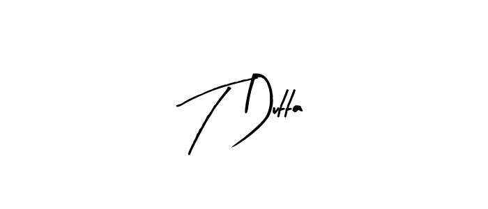 Make a short T Dutta signature style. Manage your documents anywhere anytime using Arty Signature. Create and add eSignatures, submit forms, share and send files easily. T Dutta signature style 8 images and pictures png