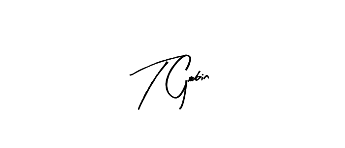 It looks lik you need a new signature style for name T Gobin. Design unique handwritten (Arty Signature) signature with our free signature maker in just a few clicks. T Gobin signature style 8 images and pictures png