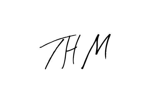 It looks lik you need a new signature style for name T H M. Design unique handwritten (Arty Signature) signature with our free signature maker in just a few clicks. T H M signature style 8 images and pictures png