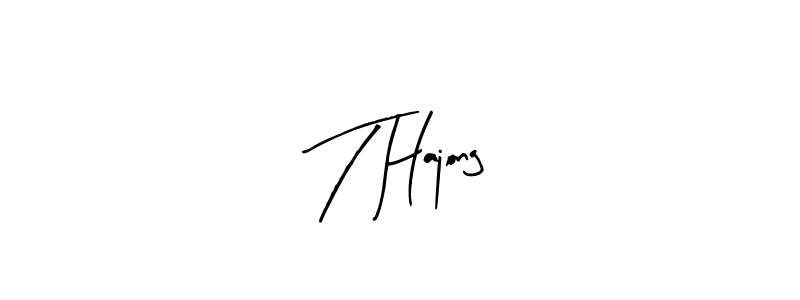 This is the best signature style for the T Hajong name. Also you like these signature font (Arty Signature). Mix name signature. T Hajong signature style 8 images and pictures png