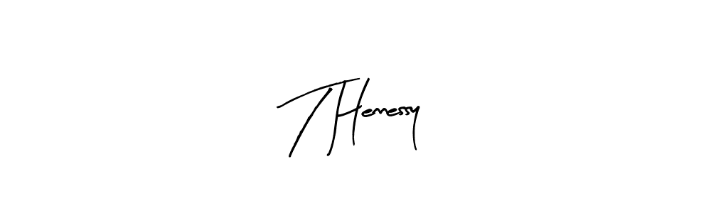 Arty Signature is a professional signature style that is perfect for those who want to add a touch of class to their signature. It is also a great choice for those who want to make their signature more unique. Get T Hennessy name to fancy signature for free. T Hennessy signature style 8 images and pictures png