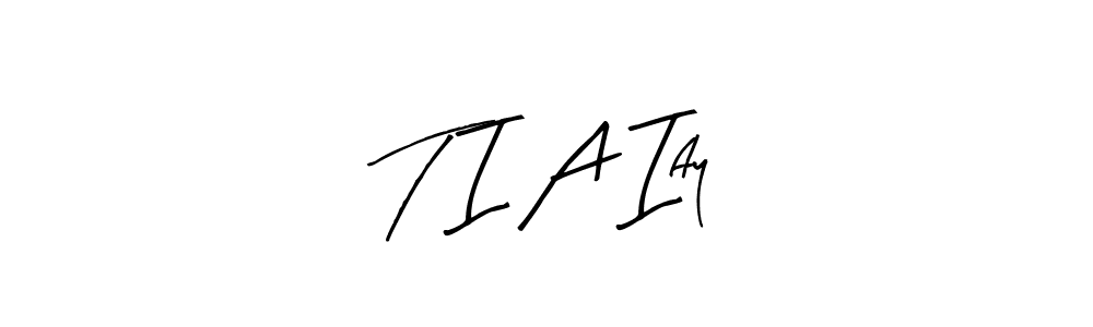 Design your own signature with our free online signature maker. With this signature software, you can create a handwritten (Arty Signature) signature for name T I A Ifty. T I A Ifty signature style 8 images and pictures png