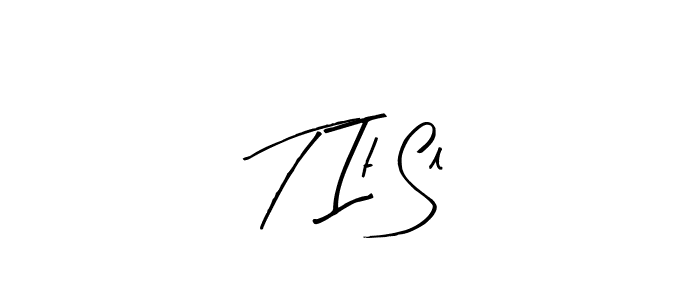 T It Sl stylish signature style. Best Handwritten Sign (Arty Signature) for my name. Handwritten Signature Collection Ideas for my name T It Sl. T It Sl signature style 8 images and pictures png