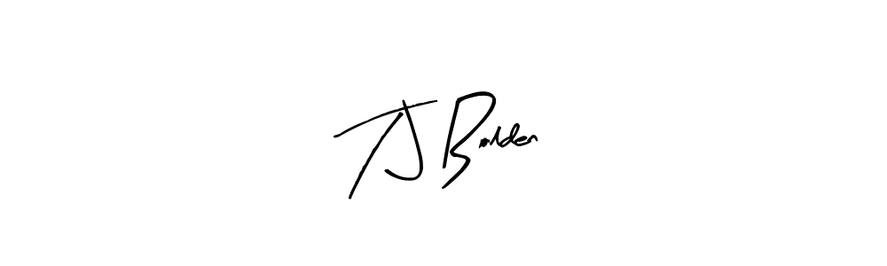 Similarly Arty Signature is the best handwritten signature design. Signature creator online .You can use it as an online autograph creator for name T J Bolden. T J Bolden signature style 8 images and pictures png