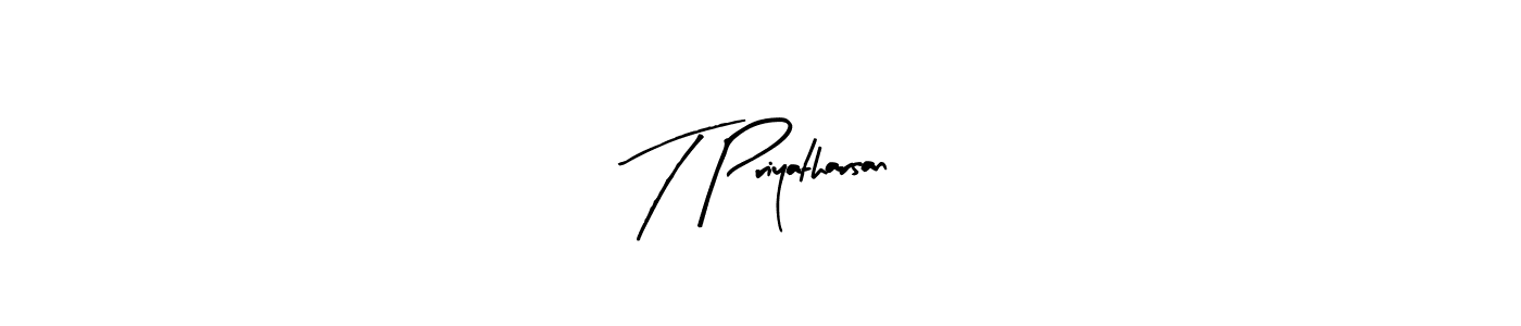 You should practise on your own different ways (Arty Signature) to write your name (T Priyatharsan) in signature. don't let someone else do it for you. T Priyatharsan signature style 8 images and pictures png