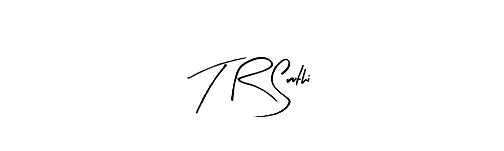 Also we have T R Sruthi name is the best signature style. Create professional handwritten signature collection using Arty Signature autograph style. T R Sruthi signature style 8 images and pictures png