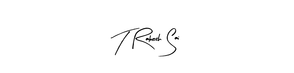 Here are the top 10 professional signature styles for the name T Rakesh Sai. These are the best autograph styles you can use for your name. T Rakesh Sai signature style 8 images and pictures png