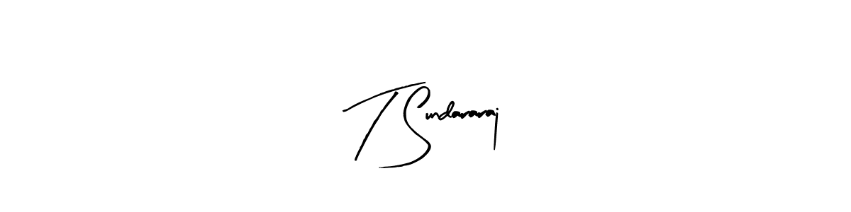 How to make T Sundararaj signature? Arty Signature is a professional autograph style. Create handwritten signature for T Sundararaj name. T Sundararaj signature style 8 images and pictures png