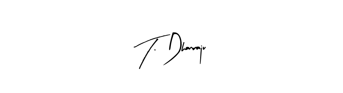 Best and Professional Signature Style for T. Dhanraju. Arty Signature Best Signature Style Collection. T. Dhanraju signature style 8 images and pictures png