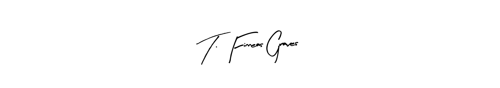 if you are searching for the best signature style for your name T. Finneas Graves. so please give up your signature search. here we have designed multiple signature styles  using Arty Signature. T. Finneas Graves signature style 8 images and pictures png