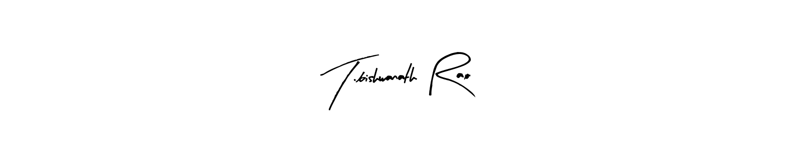 Also You can easily find your signature by using the search form. We will create T.bishwanath Rao name handwritten signature images for you free of cost using Arty Signature sign style. T.bishwanath Rao signature style 8 images and pictures png