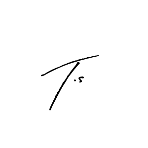 The best way (Arty Signature) to make a short signature is to pick only two or three words in your name. The name T.s include a total of six letters. For converting this name. T.s signature style 8 images and pictures png