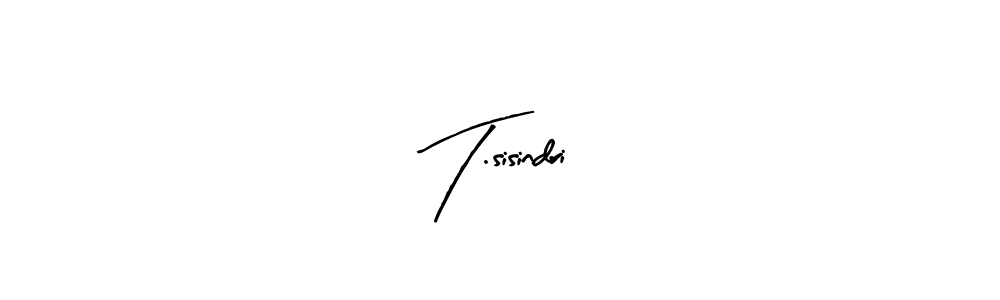 Similarly Arty Signature is the best handwritten signature design. Signature creator online .You can use it as an online autograph creator for name T.sisindri. T.sisindri signature style 8 images and pictures png