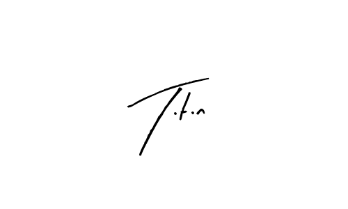You should practise on your own different ways (Arty Signature) to write your name (T.t.n) in signature. don't let someone else do it for you. T.t.n signature style 8 images and pictures png