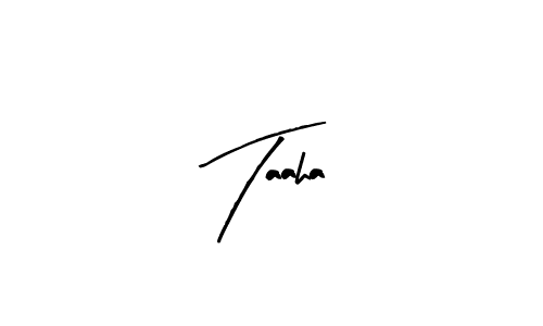 Similarly Arty Signature is the best handwritten signature design. Signature creator online .You can use it as an online autograph creator for name Taaha. Taaha signature style 8 images and pictures png