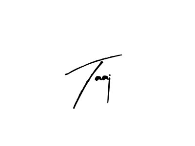 The best way (Arty Signature) to make a short signature is to pick only two or three words in your name. The name Taaj include a total of six letters. For converting this name. Taaj signature style 8 images and pictures png