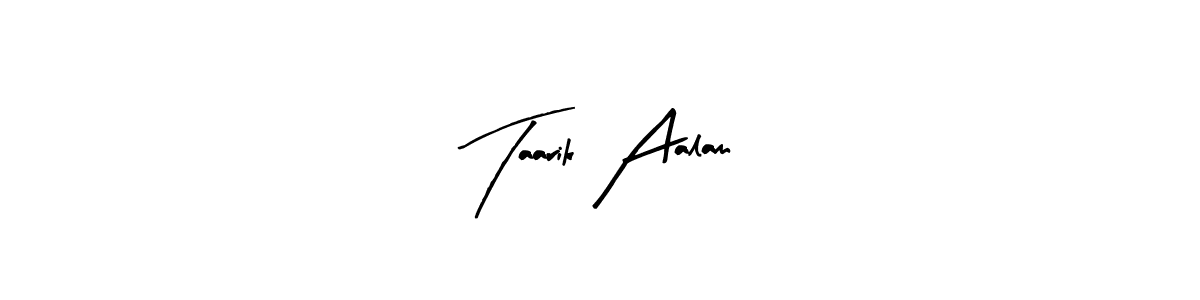 It looks lik you need a new signature style for name Taarik Aalam. Design unique handwritten (Arty Signature) signature with our free signature maker in just a few clicks. Taarik Aalam signature style 8 images and pictures png