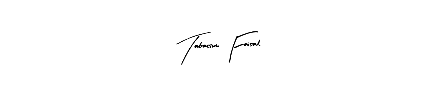 It looks lik you need a new signature style for name Tabassum Faisal. Design unique handwritten (Arty Signature) signature with our free signature maker in just a few clicks. Tabassum Faisal signature style 8 images and pictures png