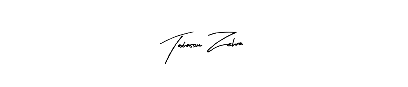 Also we have Tabassum Zehra name is the best signature style. Create professional handwritten signature collection using Arty Signature autograph style. Tabassum Zehra signature style 8 images and pictures png