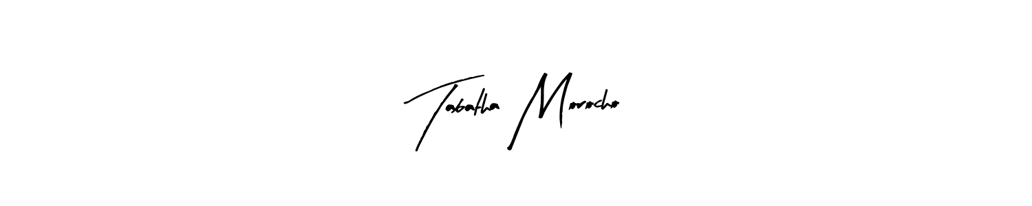 Tabatha Morocho stylish signature style. Best Handwritten Sign (Arty Signature) for my name. Handwritten Signature Collection Ideas for my name Tabatha Morocho. Tabatha Morocho signature style 8 images and pictures png