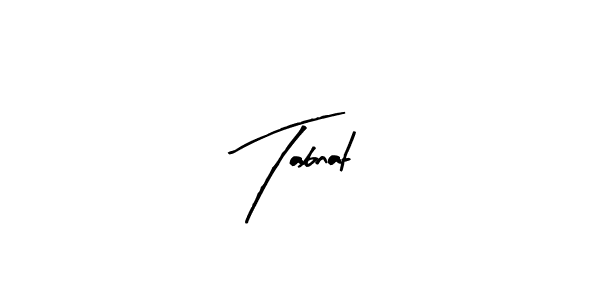 Create a beautiful signature design for name Tabnat. With this signature (Arty Signature) fonts, you can make a handwritten signature for free. Tabnat signature style 8 images and pictures png