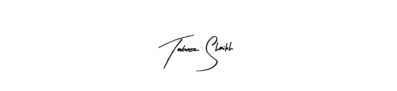 Similarly Arty Signature is the best handwritten signature design. Signature creator online .You can use it as an online autograph creator for name Tabrez Shaikh. Tabrez Shaikh signature style 8 images and pictures png