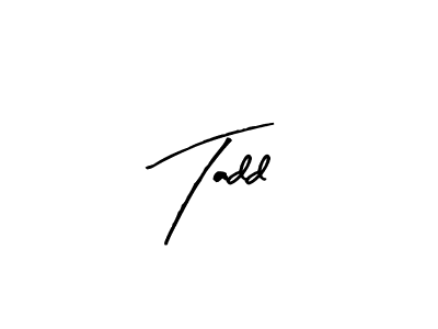 How to Draw Tadd signature style? Arty Signature is a latest design signature styles for name Tadd. Tadd signature style 8 images and pictures png