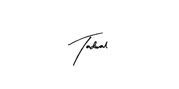 The best way (Arty Signature) to make a short signature is to pick only two or three words in your name. The name Tadwal include a total of six letters. For converting this name. Tadwal signature style 8 images and pictures png