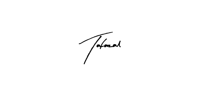 Design your own signature with our free online signature maker. With this signature software, you can create a handwritten (Arty Signature) signature for name Tafazal. Tafazal signature style 8 images and pictures png