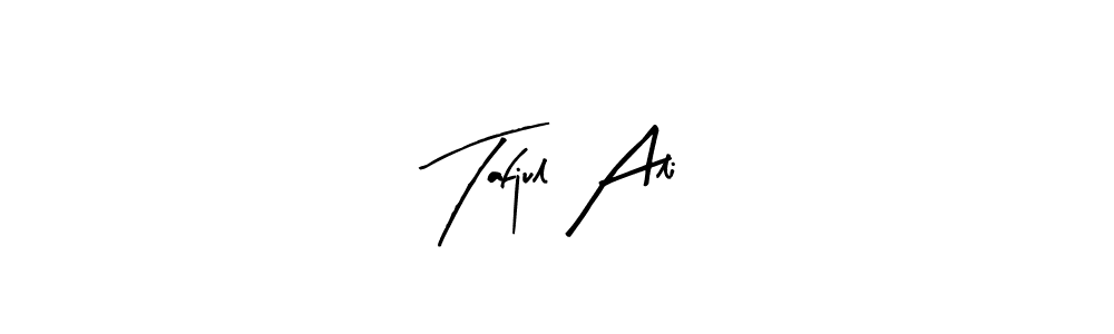 Use a signature maker to create a handwritten signature online. With this signature software, you can design (Arty Signature) your own signature for name Tafjul Ali. Tafjul Ali signature style 8 images and pictures png