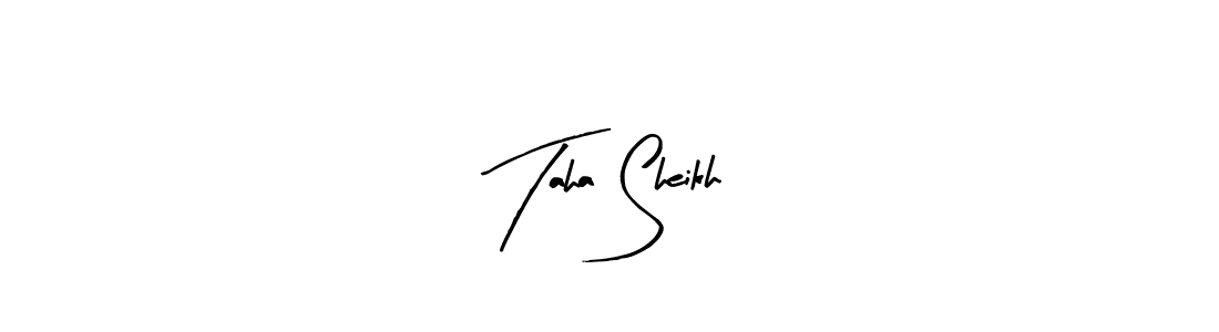 You can use this online signature creator to create a handwritten signature for the name Taha Sheikh. This is the best online autograph maker. Taha Sheikh signature style 8 images and pictures png