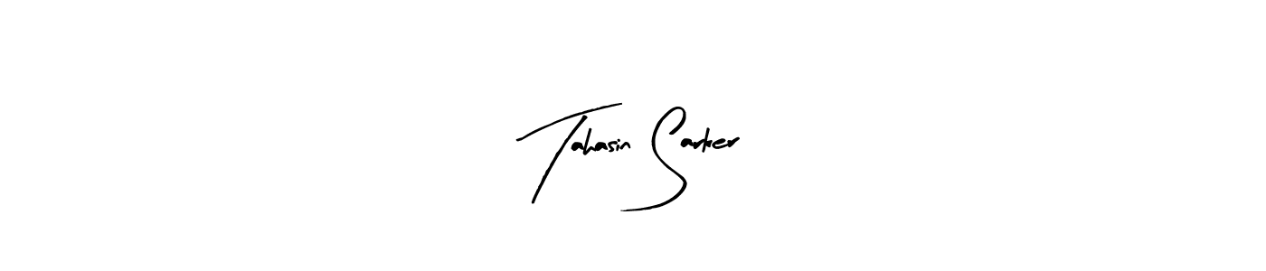 Design your own signature with our free online signature maker. With this signature software, you can create a handwritten (Arty Signature) signature for name Tahasin Sarker. Tahasin Sarker signature style 8 images and pictures png