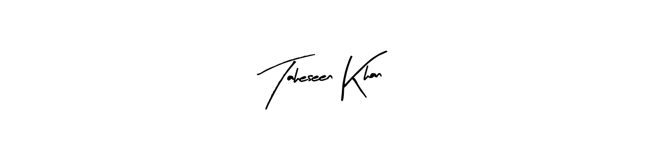 You should practise on your own different ways (Arty Signature) to write your name (Taheseen Khan) in signature. don't let someone else do it for you. Taheseen Khan signature style 8 images and pictures png