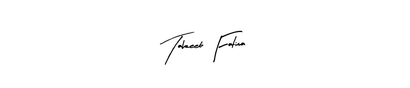Make a beautiful signature design for name Tahzeeb Fatima. Use this online signature maker to create a handwritten signature for free. Tahzeeb Fatima signature style 8 images and pictures png
