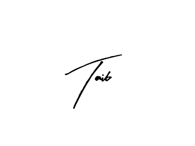 Design your own signature with our free online signature maker. With this signature software, you can create a handwritten (Arty Signature) signature for name Taib. Taib signature style 8 images and pictures png